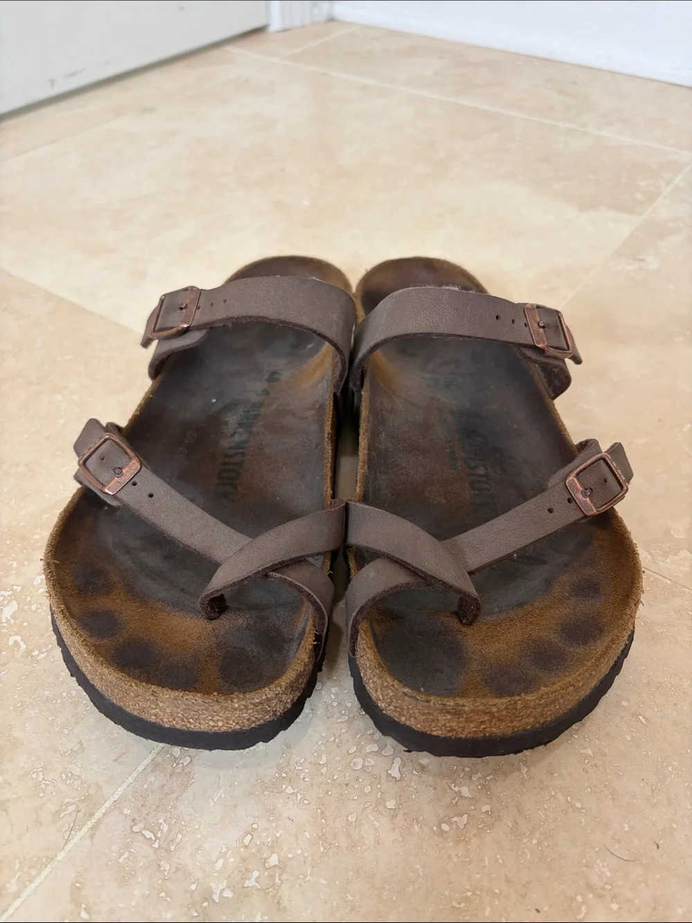 Birkenstock Mayari Brown Womens Sandals Size 9/EU 40